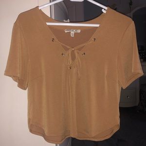 Blouse with tie